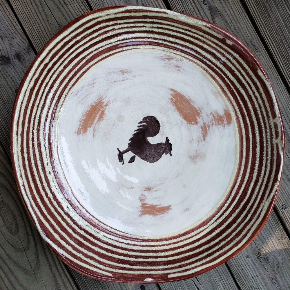 Italian made pasta bowl 17in